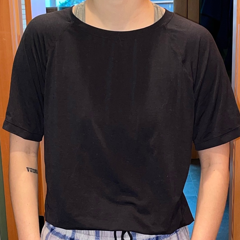 XS dark blue zella workout top